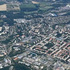 Flugwegposition um 13:08:48: Aufgenommen in der Nähe von Okres Ostrava-město, Tschechien in 1837 Meter